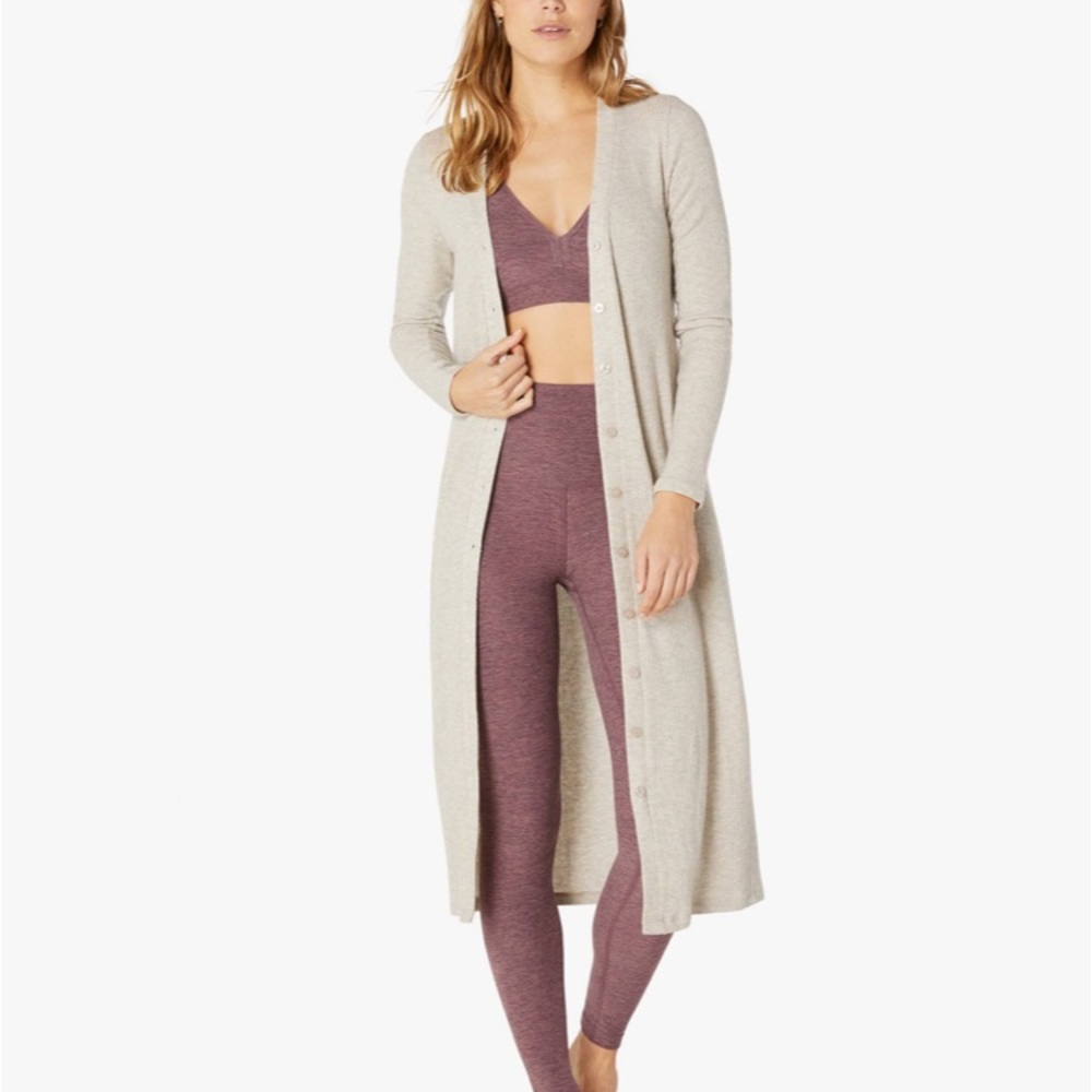 NWT Beyond Yoga Your Line Buttoned Duster